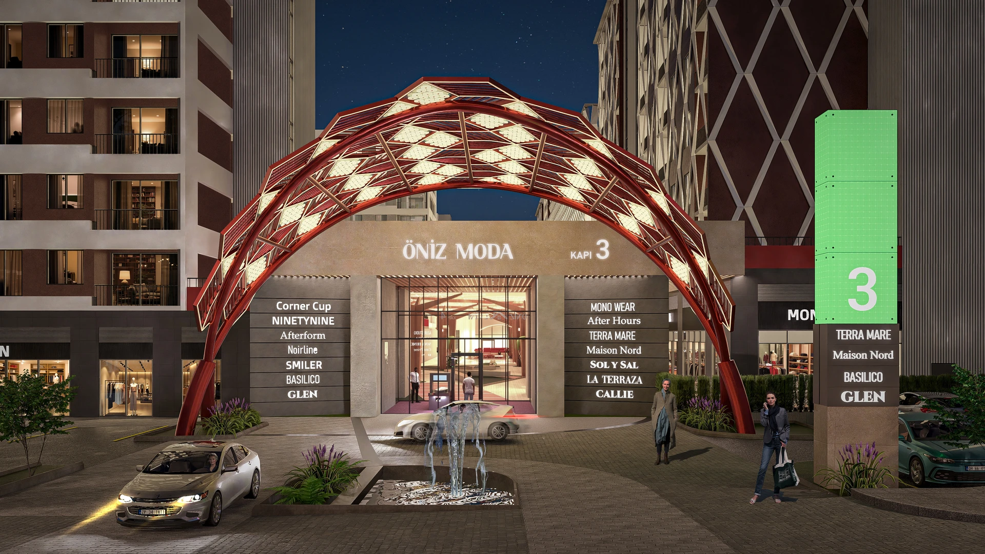 Öniz Center Güvenli Giriş ve Modern Mimari